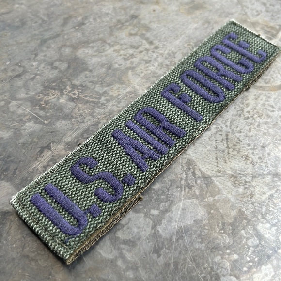 U.S. AIR FORCE embroidered tape patch - vintage - Picture 3 of 10